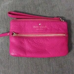 Kate Spade GUC pink wristlet